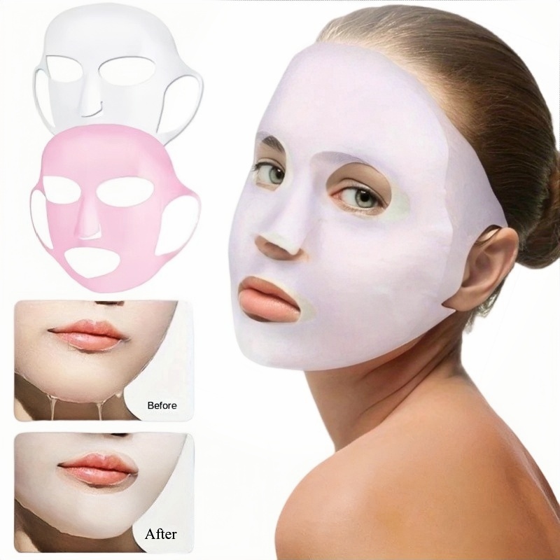 Silicone Mask Bracket - 1/2PCS 3D 재사용 가능한 주름 완화