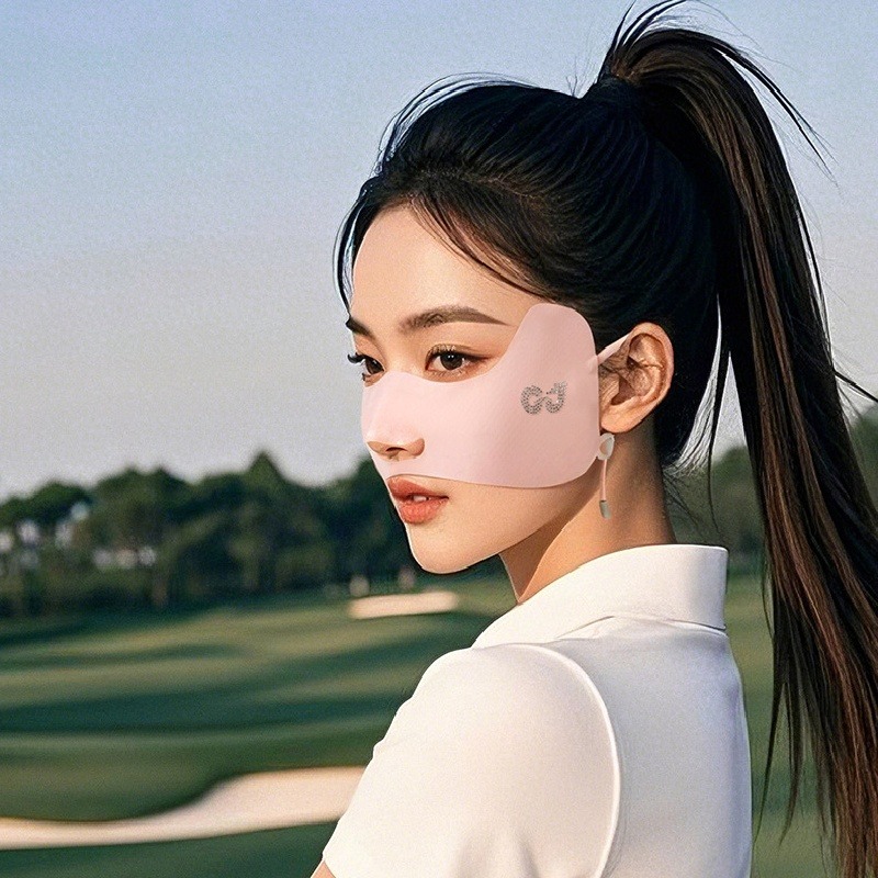 여름 얼음 실크 마스크 통기성 선 스크린 페이스 스카프 - Sports Mask Breathable 리뷰 및 가격