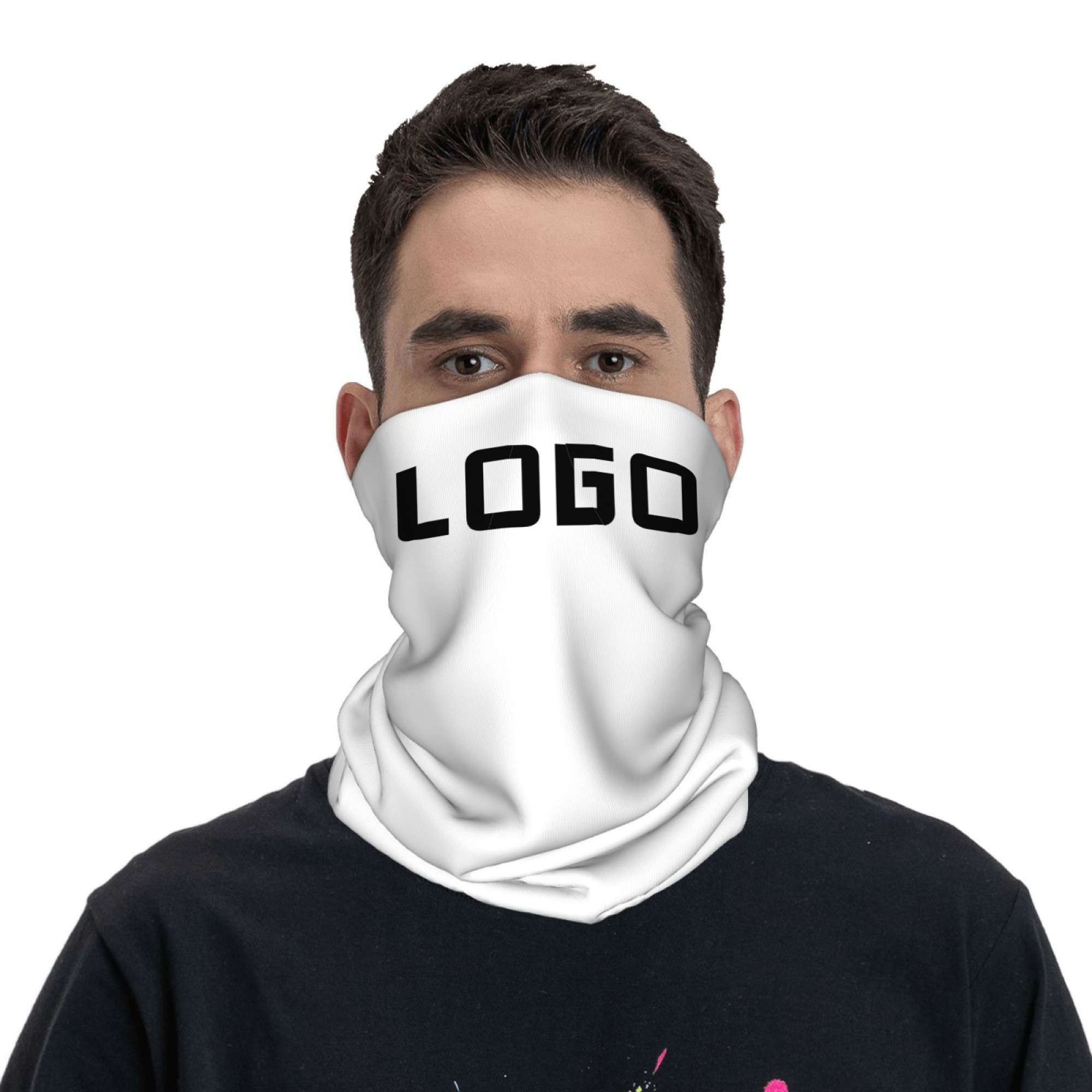 사용자 정의 사진 로고 원활한 넥 게이터 남성 스포츠  - Neck Gaiter Face Cover 리뷰 및 가격