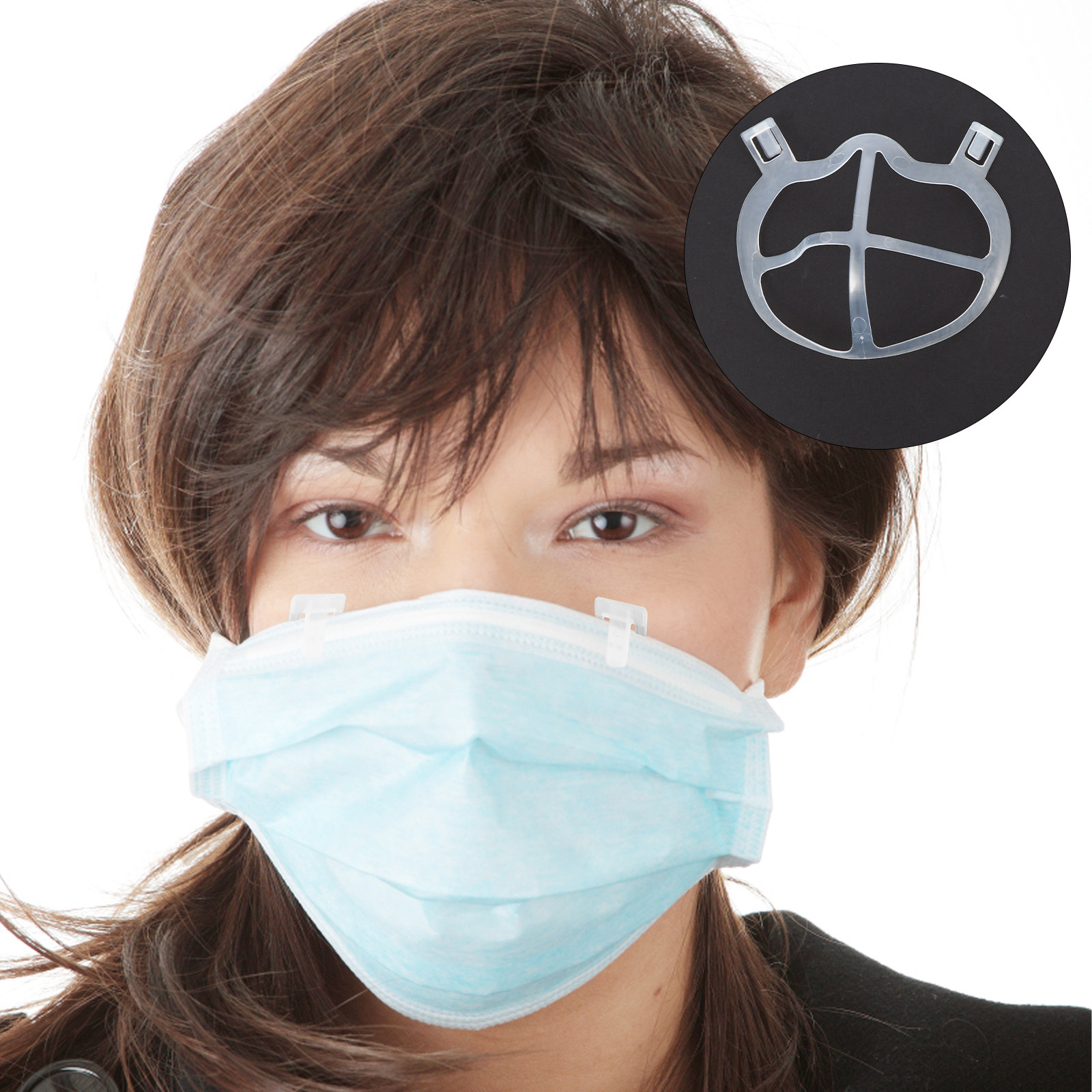 10Pcs 실리콘 마스크 홀더 내부 지지 브래킷 3D  - Silicone Mask Bracket 리뷰 및 가격