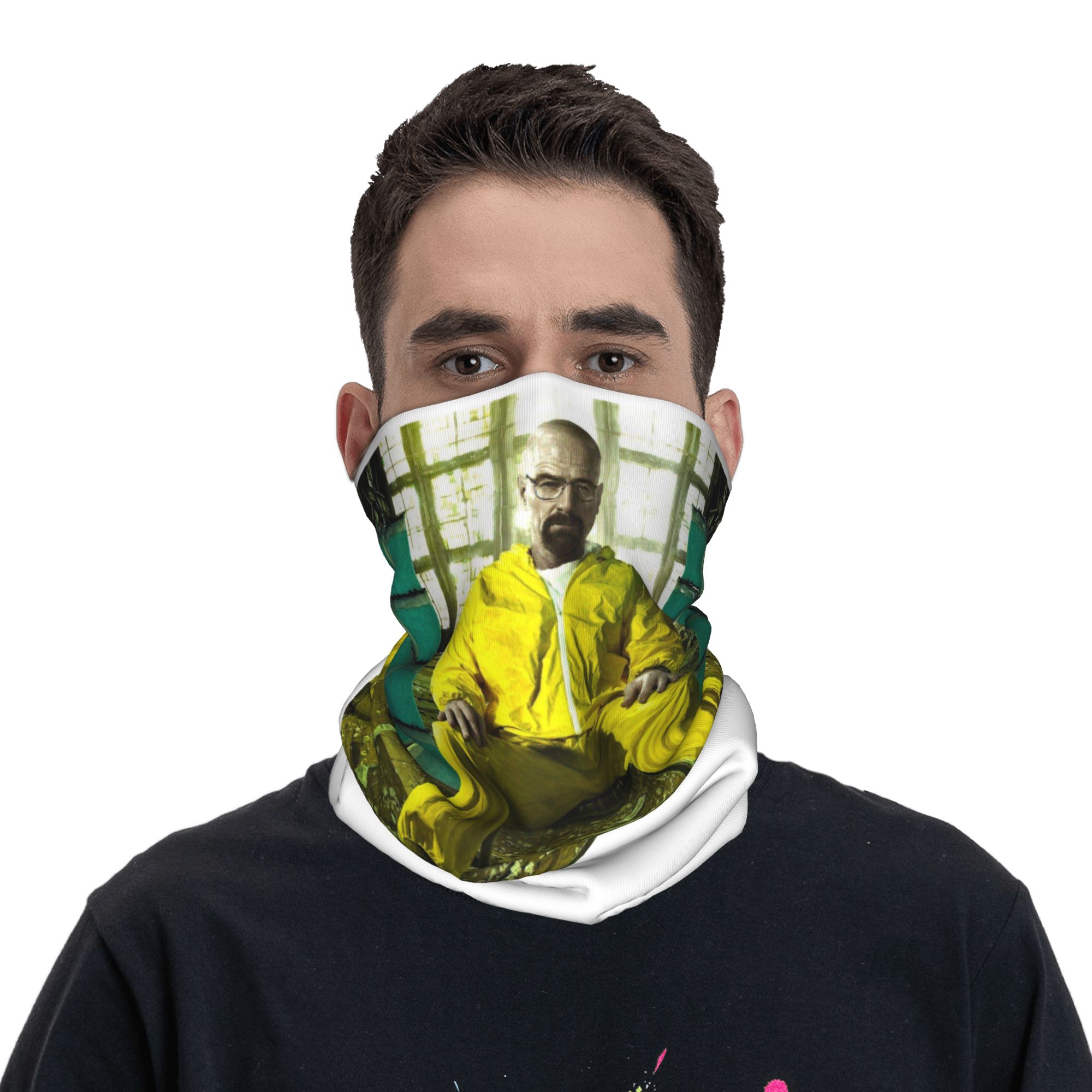 커스텀 브레이킹 배드 월터 화이트 반다나 넥 게이터 방 - Neck Gaiter Face Cover 리뷰 및 가격
