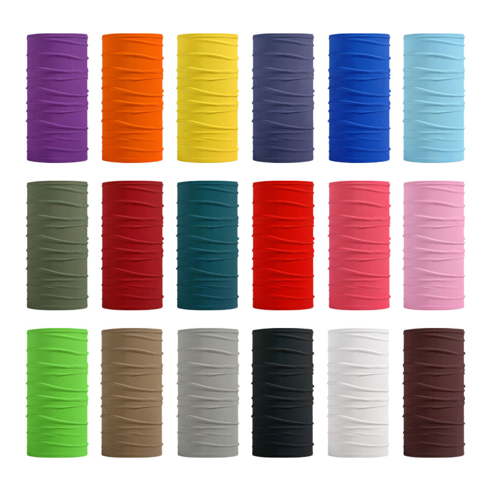 원활한 솔리드 컬러 반다나 남성 여성 블랙 레드 그레이 - Neck Gaiter Face Cover 리뷰 및 가격